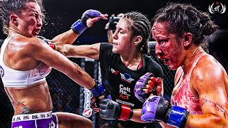 FULL FIGHT Alexa Grasso DESTROYS Jodie Esquibels FACE [upl. by Shaun591]