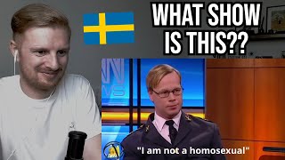 Reaction To Johan Glans  The Swedish Defense Swedish Comedy [upl. by Saxet]