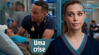 Morgan supervisiona emergências sem usar as mãos  The Good Doctor em Português [upl. by Crandall965]