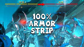 THIS ABILITY INSTANTLY DESTROYS ENEMY ARMOR  Warframe [upl. by Ahsienet]