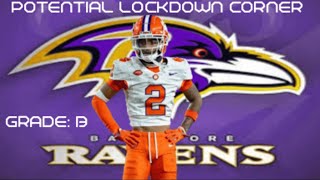 Baltimore Ravens Select CB Nate Wiggins In Round 1 My Reaction amp Pick Breakdown RavensFlock [upl. by Tadich160]