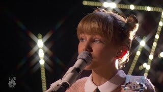 Grace VanderWaal  quotLight The Skyquot  Americas Got Talent Live Semi Finals 8302016 [upl. by Etnaik]