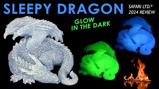 Safari Ltd ® Schlafender Drache  Glow in the Dark  Sleepy Dragon  Review Deutsch  German [upl. by Ttam424]