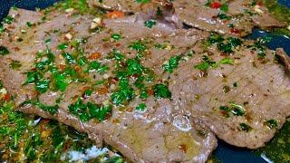 Cómo hacer Bistec en Salsa Chimichurri [upl. by Jannel]