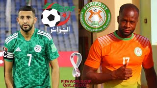 🔴 LIVE 🇩🇿 ALGERIE  🇳🇪 NIGER  Q COUPE DU MONDE 2022 FIFA QATAR FOOTBALL [upl. by Olpe]