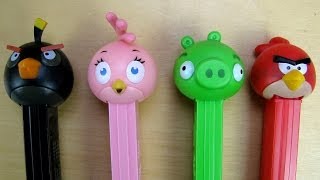 PEZ Angry Birds amp Egg Surpise [upl. by Zelde]