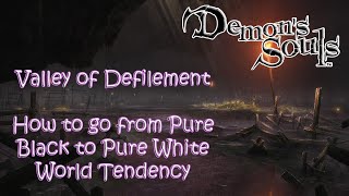 Demons Souls  Primeval Demon  Black Phantom Selen Locations to get Pure White World Tendency [upl. by Frisse8]