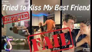 Tried To Kiss My Best Friend FAIL  Tiktok Compilation [upl. by Eilema]