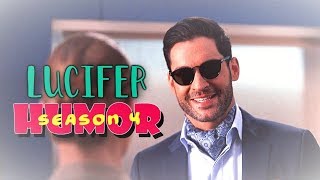 Lucifer Humor Season 4  When In Rome Detective [upl. by Ihcehcu]