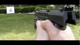 Airsoft Slow Motion USP40 Tanio Koba [upl. by Rigdon]