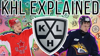 Russian Hockey Explained Pt 1  The KHL Explained [upl. by Yenterb]