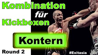 Kombination für Kickboxen  Kontern [upl. by Dnartreb360]