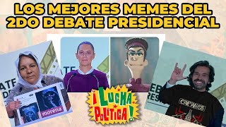 Los mejores MEMES del segundo DEBATE presidencial en México [upl. by Edwina]