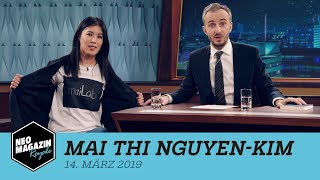 Mai Thi NguyenKim zu Gast im Neo Magazin Royale mit Jan Böhmermann  ZDFneo [upl. by Lanahtan]