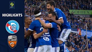 RC STRASBOURG ALSACE  FC LORIENT 4  0  Highlights  RCSA  FCL  20212022 [upl. by Nhar600]