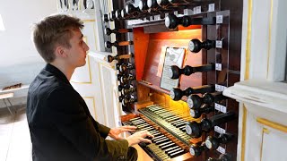 Prelude in D on one of the rarest Pipe Organs in the World Last recording before fire [upl. by Mars]