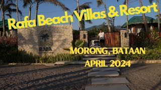 RAFA BEACH RESORT in MORONG BATAAN [upl. by Eilrebmik]