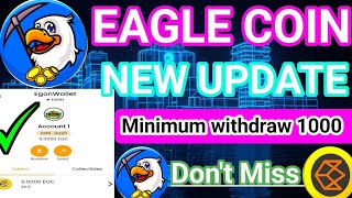 withdraw your money from the Eagle Network could mining new eaglenetwork [upl. by Adiaj375]