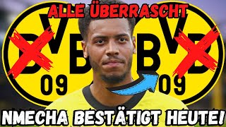 BvB Überraschungsbombe Es ist offiziell Felix Nmecha hat heute bestätigt BvBNeuigkeiten bvb [upl. by Yramesor]