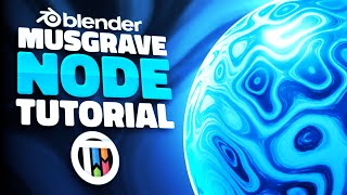 How to Use The Musgrave Texture Node  BLENDER 281 EEVEE TUTORIAL [upl. by Quennie]