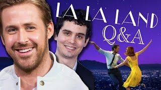 LA LA LAND QampA  RYAN GOSLING and DAMIEN CHAZELLE [upl. by Malka621]