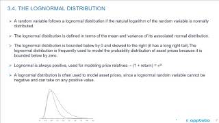 explain the relationship between normal and lognormal distributions [upl. by Nomael]