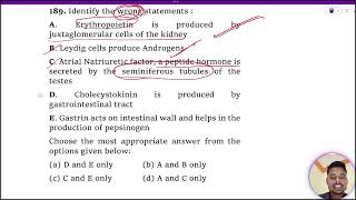 Identify the wrong statements  A Erythropoietin is produced by juxtaglomerular cells of the [upl. by Prosperus]