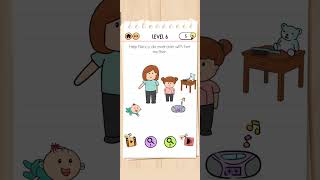 Brain Test 2  McBrain Family Level 6  Help Nancy do Exercise  Quick Solution games braintest [upl. by Hazen]