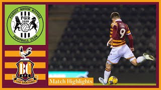 MATCH HIGHLIGHTS Forest Green Rovers v Bradford City [upl. by Billmyre]