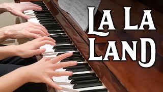 La La Land Medley  Piano Duet [upl. by Atinniuq499]