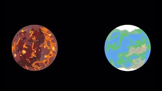 Planets Colliding Animation [upl. by Cele780]