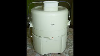 Juicer BRAUN MP50 We make fruit juice [upl. by Gleason110]