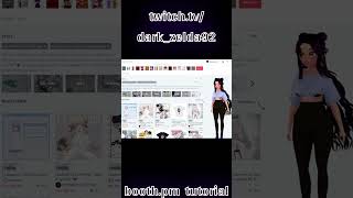 Booth website tutorial 3dvtuber vtuber avatar pngtuber 2dvtuber [upl. by Assirahs748]