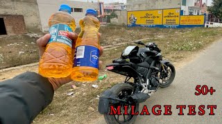 New MT15 V4 2024 mileage test Yamaha MT15 V4 1L Mileage RohanvermaRJ02 [upl. by Philina277]