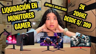 LIQUIDACIÓN EN MONITORES GAMER 2K 200HZ DESDE 399 SOLES [upl. by Pavior]