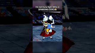 nerf Whis pls  SPARKING ZERO shorts sparkingzero [upl. by Anuahsed]