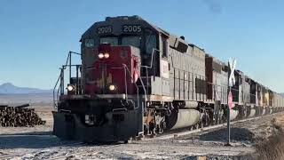 Chasing Trona Railway 112423 [upl. by Adnopoz]