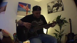 Blink182  Adams Song Acoustic Cover [upl. by Aveneg]