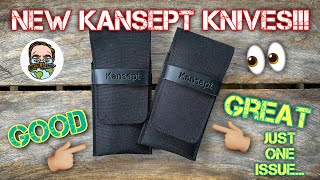 NEW KANSEPT EDC KNIVES 👀🔥🔥 [upl. by Ahsim788]