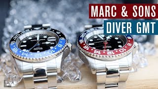 Marc amp Sons Diver GMT  besser als Steinhart [upl. by Lowry218]