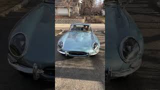 1963 Jaguar Start Up and Drive  Bring a Trailer [upl. by Ecirtaemed]