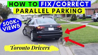 How to CORRECT PARALLEL PARKING  T❤P RATED Vide❤  STEP BY STEP METHOD  HOW TO PARALLEL PARK [upl. by Geffner723]