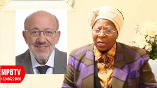 RDC  Justine KasaVubu au Sénat à Paris  Choc Frontal Paul Nsapu  Louis Michel [upl. by Naicad832]