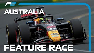 F2 Feature Race Highlights  2024 Australian Grand Prix [upl. by Quintessa867]