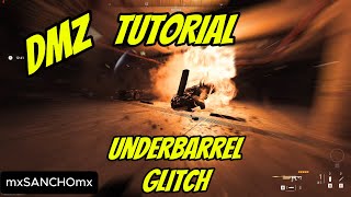 Tutorial Underbarrel Glitch DMZ call of duty [upl. by Cykana142]