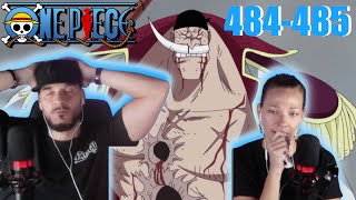 AKAINU VS WHITEBEARD  One Piece Ep 484485 Reaction amp Discussion 👒 [upl. by Pietro]