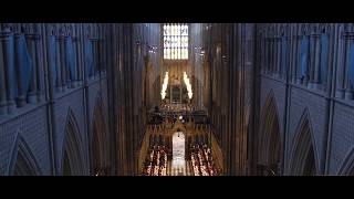 Dear Lord and Father of mankind Hymn  Westminster Abbey with lyrics [upl. by Katherin249]