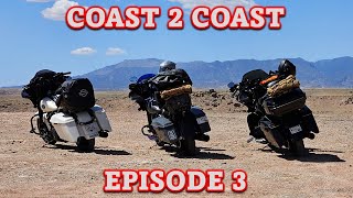 Motorcycle Coast 2 Coast trip  Episode 3 [upl. by Ettezzus]