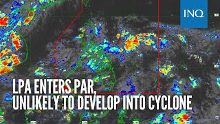 LPA enters PAR unlikely to develop into cyclone [upl. by Standish168]