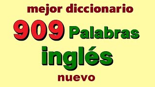 💚 ¡Aprender vocabulario en ingles y español para principiantes [upl. by Alcinia207]